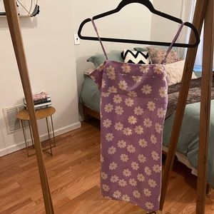 Euphoria Maddy perez dress from S1, purple floral
